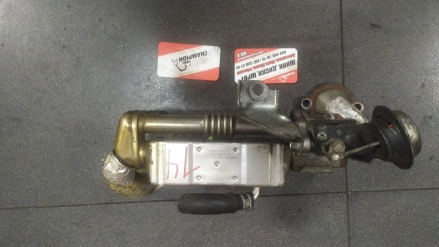 Радиатор системы EGR рециркуляции выхлопных газов