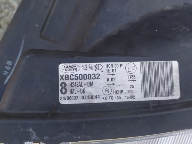 Фара левая land rover