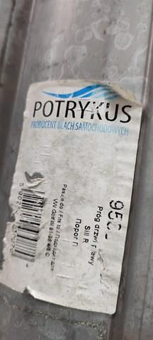 9538421 POLCAR Порог внешний правый купить в Кривой Рог