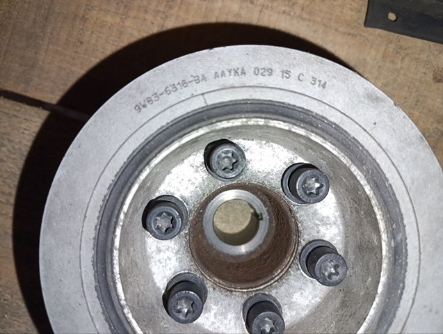 Демпфер коленвала 9W836316BA LAND ROVER