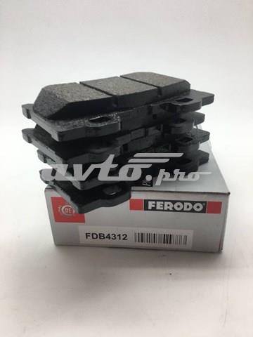 FDB4312 Колодки тормозные задние дисковые купить Кривой Рог