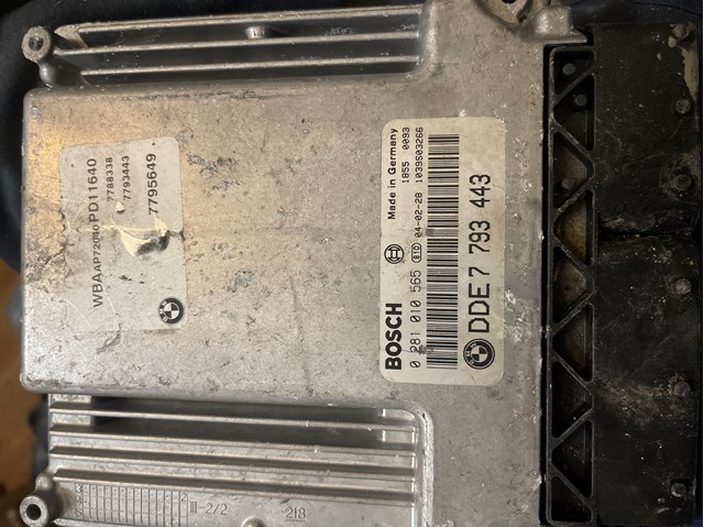 Мозги двигателя 0281010565 BOSCH