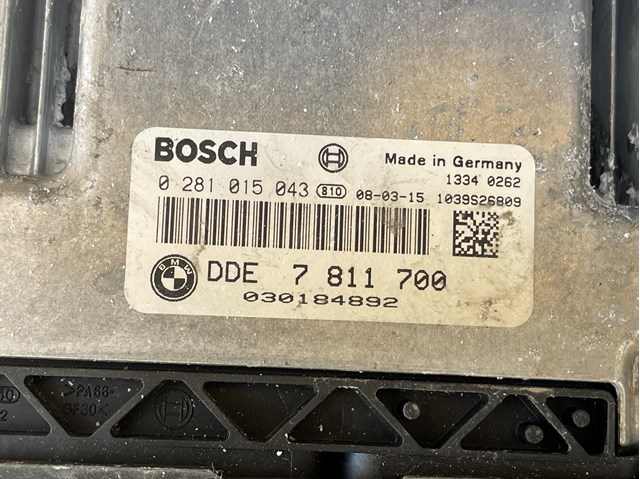 ЭБУ двигателем BMW 5