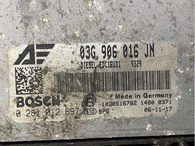 Модуль управления двигателем 03G906016JN VAG