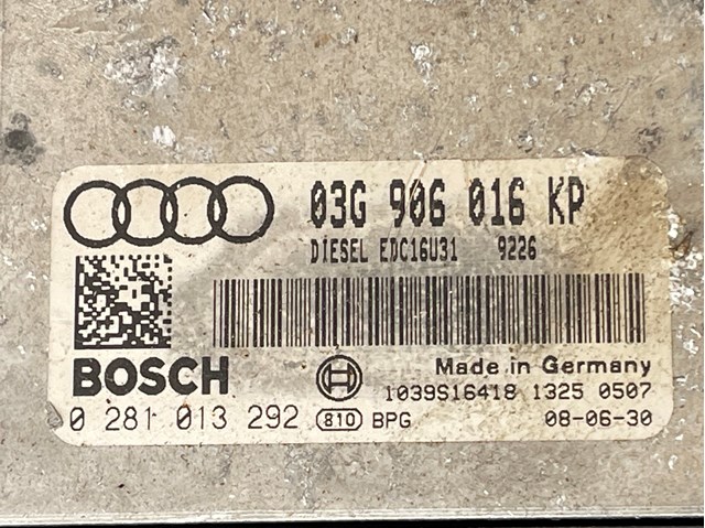 ЭБУ двигателем 03G906016KP VAG