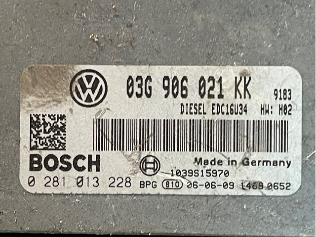 VAG 03G906021LL Модуль управления (ЭБУ) двигателем в наличии Сумы