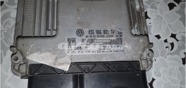 Электронный блок управления двигателем 03G906021TA VAG