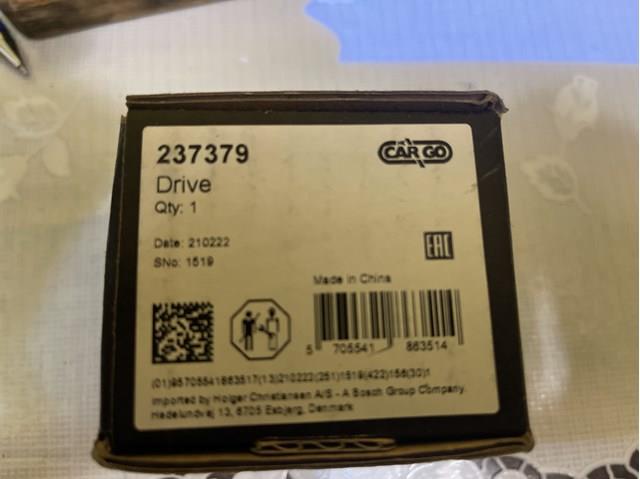 CARGO 237379 Бендикс стартера в наличии Ужгород