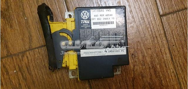 Модуль-процессор управления подушкой безопасности (ЭБУ AIRBAG) 6Q0909605AD VAG