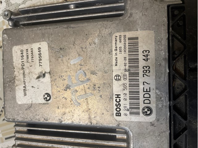 ЭБУ двигателем 7793443 BMW