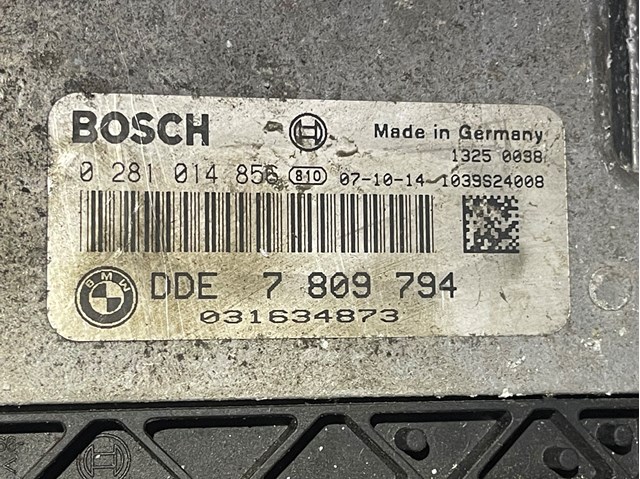 Модуль управления двигателем 7809794 BMW