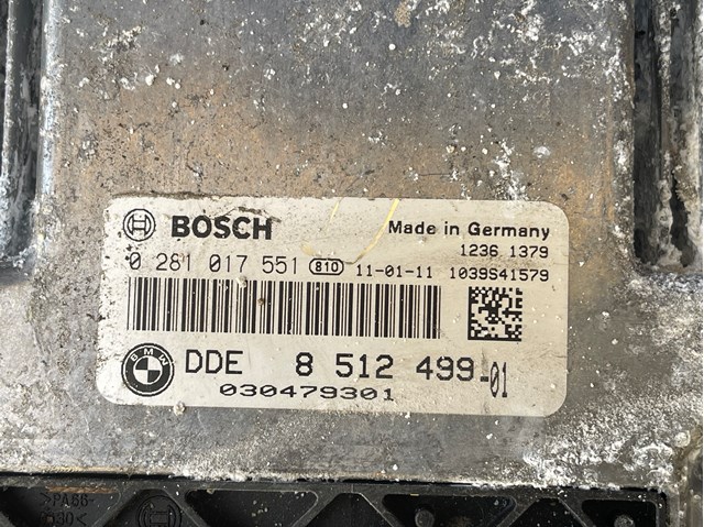 Компьютер двигателя 8512499 BMW