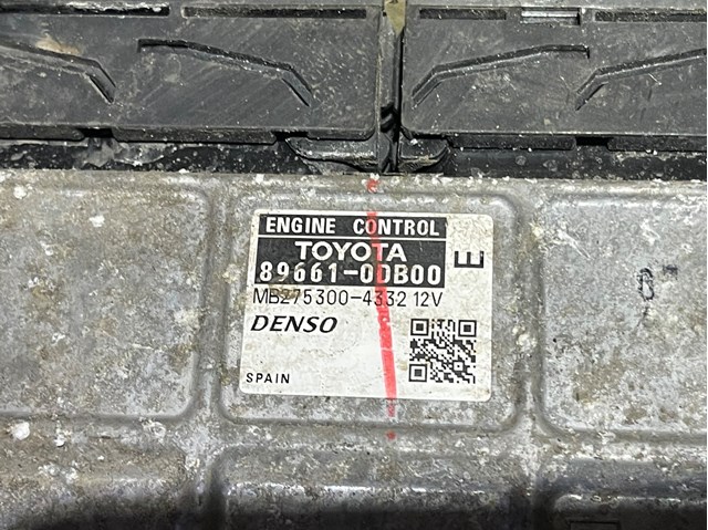 896610DB00 TOYOTA Блок управления двигателем купить в Полтава