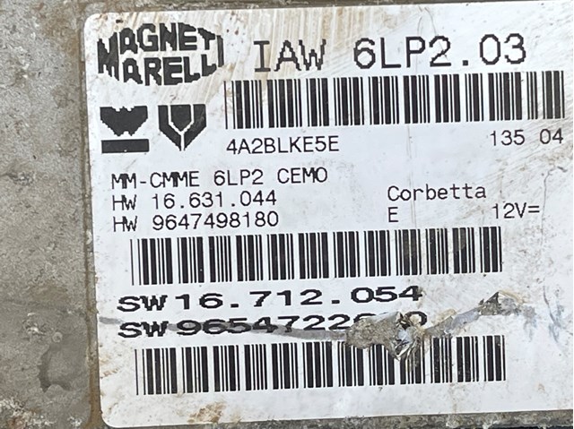 PEUGEOT 9647498180 в наличии Павлоград