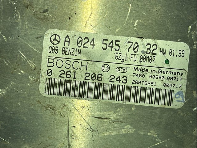 Мозги двигателя A0245457032 MERCEDES
