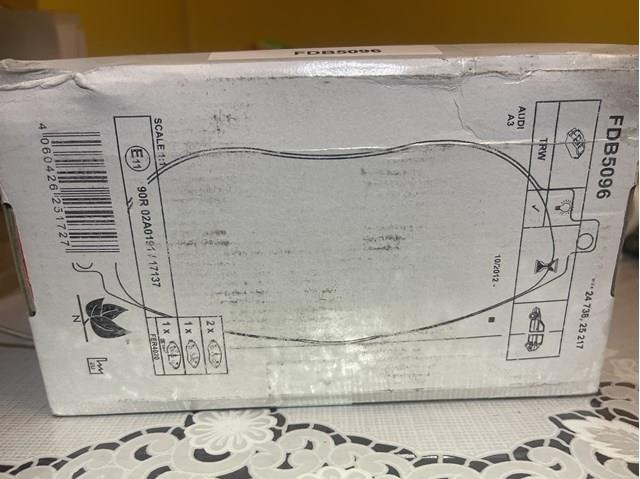 FERODO FDB5096 Передние тормозные колодки в наличии Ирпень