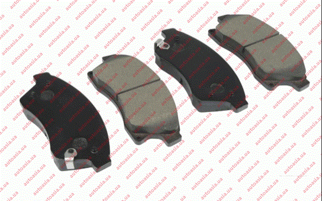 96800089 General Motors колодки тормозные задние дисковые