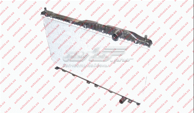 Радиатор охлаждения двигателя Chery Eastar