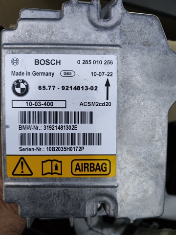 Блок управления airbag 65779214813 BMW