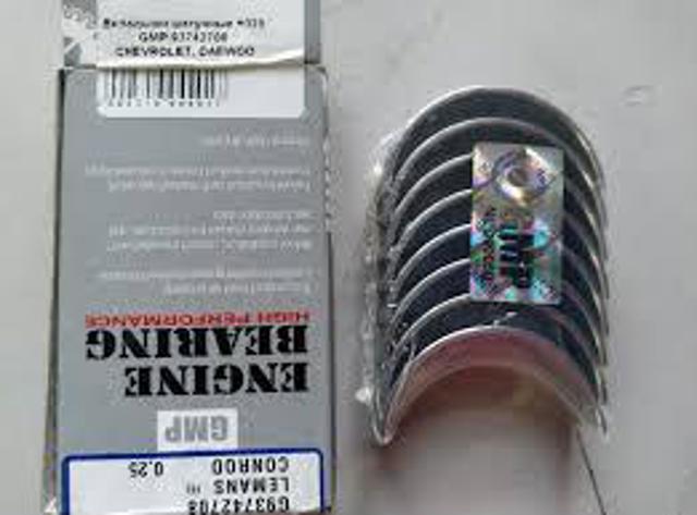 GMP 93742708 Вкладыши шатунные, 1-й ремонт в наличии Днепр