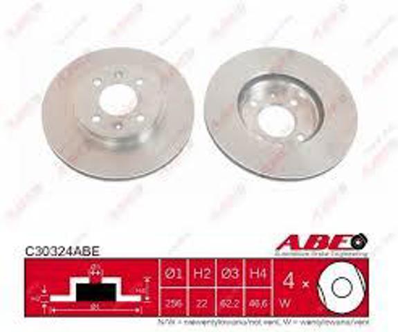 ABE C30324ABE Передние тормозные диски в наличии Каменское