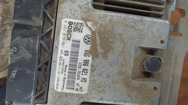 Модуль управления двигателем 03G906021HS VAG