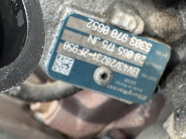 Турбонаддув 282312F950 HYUNDAI