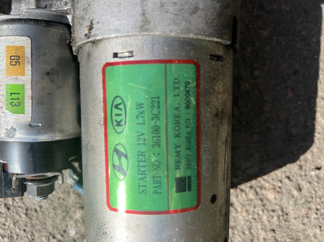 Стартер автомобиля 361003C221 HYUNDAI
