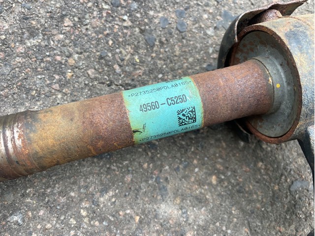 Привод правый 49501C5250 HYUNDAI