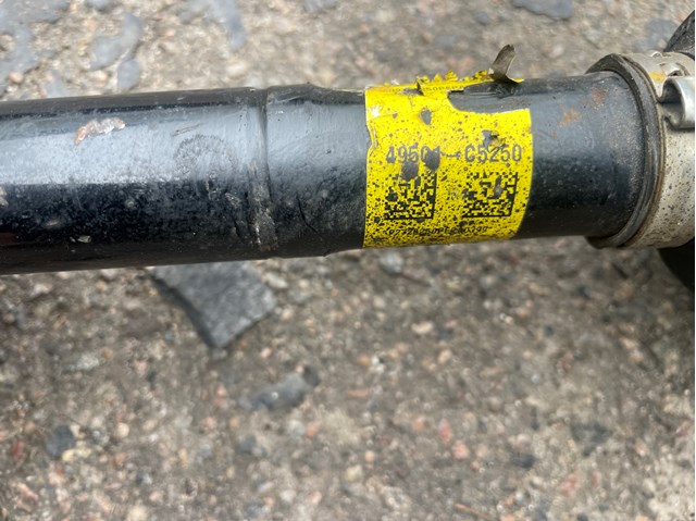 49501C5250 HYUNDAI Правая полуось купить в Полтава
