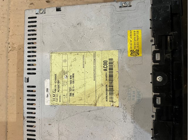 HYUNDAI 96170C10004X Магнитола в наличии Кривой Рог