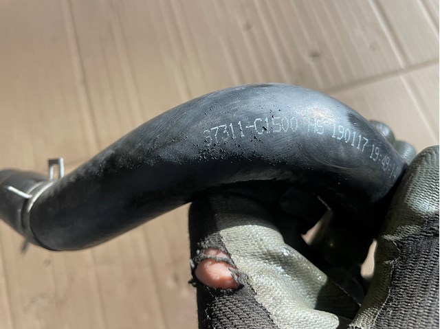 Патрубок отопителя, обратка 97311C1500 HYUNDAI