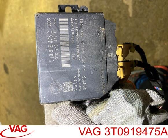 Модуль (блок ЭБУ) управления парктроником 3T0919475A VAG