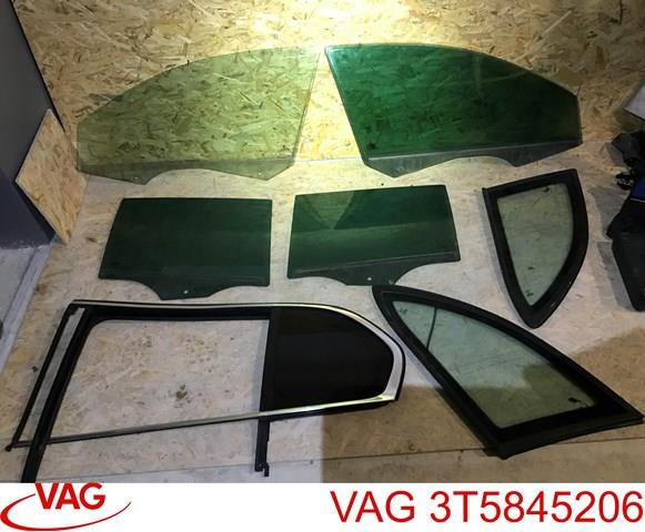 Стекло задней двери, правой 3T5845206 VAG