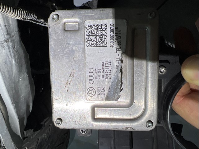 Блок упавления автосветом 4G0907397D VAG