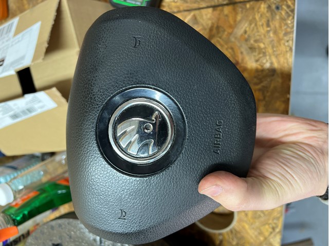 Подушка AIRBAG водительская 5E0880201C VAG
