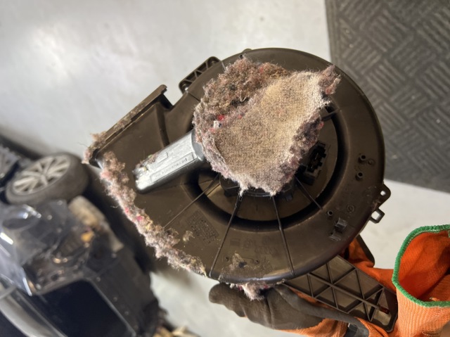 Мотор вентилятора печки (отопителя салона) Шкода Фабия I