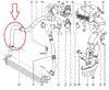 Правая трубка интеркуллера 8201043883 RENAULT