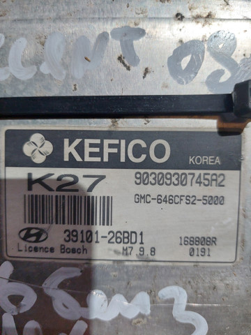 Компьютер двигателя 3910126AD1 HYUNDAI