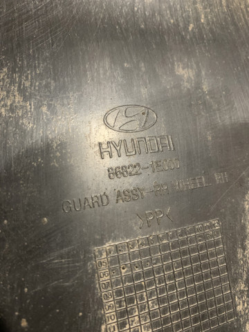 Подкрылок заднего крыла, правый 868221E000 HYUNDAI