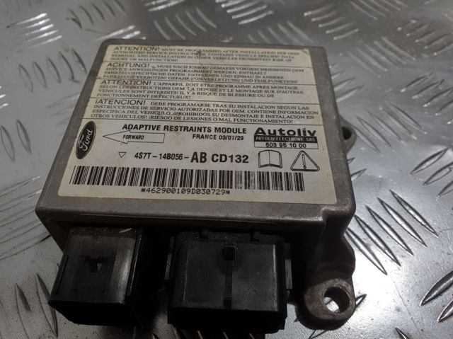 Модуль-процессор управления подушки безопасности 4S7T14B056AB FORD