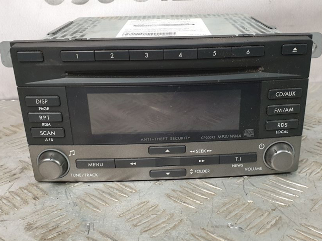 Заводская магнитола 86201SC400 SUBARU