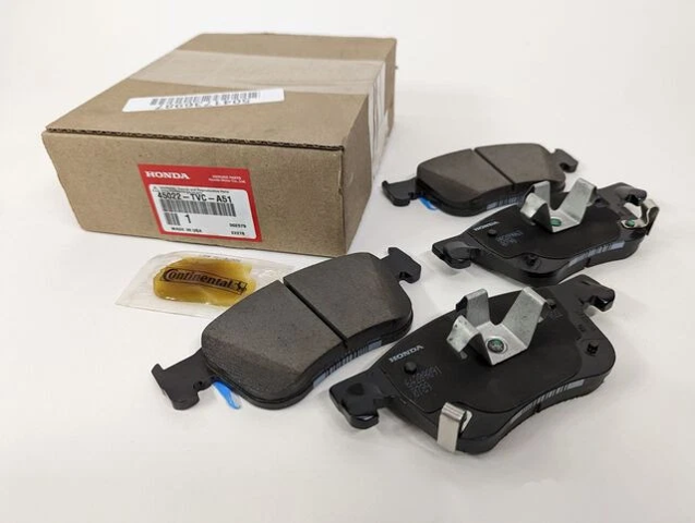 Колодки тормозные дисковые комплект 45022TVCA51 HONDA