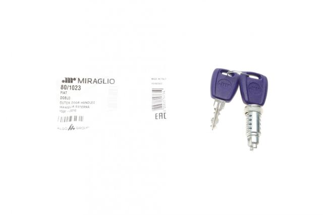 Личинка замка крышки багажника 801023 MIRAGLIO