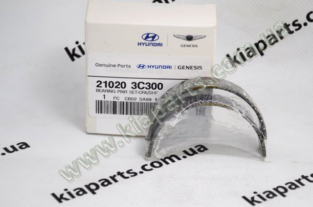 Подшипник скольжения коленвала 210203C300 HYUNDAI