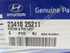 Поршень двигателя без колец 2341025211 HYUNDAI