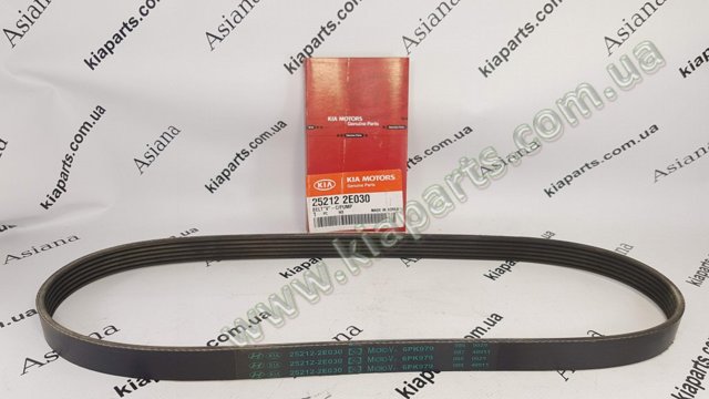 Клиновый ремень 252122E030 HYUNDAI