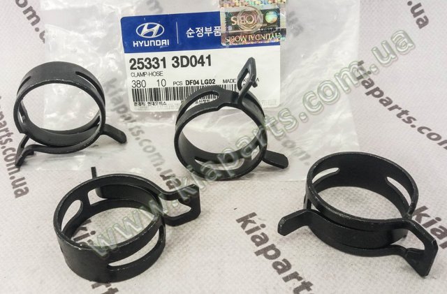 Хомут стяжной металлический, универсальный 253313D041 HYUNDAI