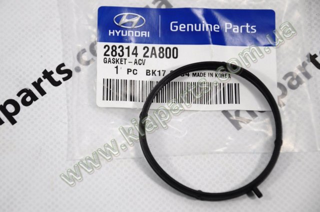 Прокладка впускного коллектора верхняя 283142A800 HYUNDAI