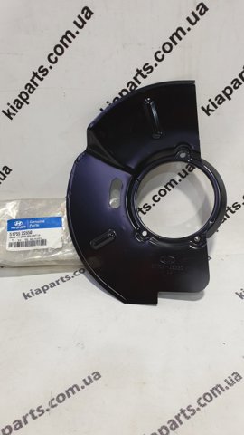 Кожух тормозного диска переднего левого 517552S550 HYUNDAI